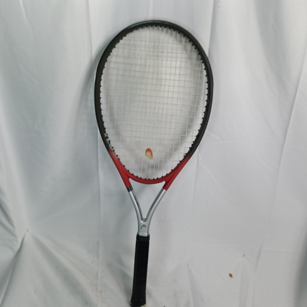 Head Ti.S2 Titanium Tennis Racquet 4 3/8 Grip Red Silver Xtralong S2